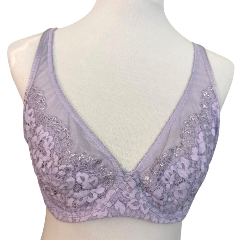 Victoria's Secret Soft Purple Lace Bra